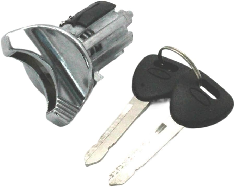 Ignition Key Switch Lock Cylinder C-42-150 C42150 Compatible With F150 250 350 Pickup 92 93 94 95