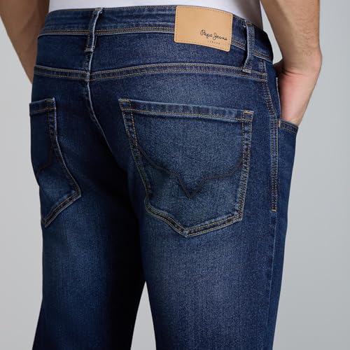 Image of Pepe Jeans Men's Jeans | Slim Fit | Mid Rise | Stretchable