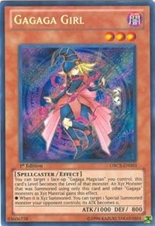 Yu-Gi-Oh! - Gagaga Girl (ORCS-EN003) - Order of Chaos - 1st Edition - Secret Rare