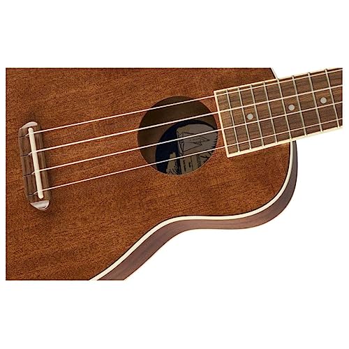 Fender Ukulele Seaside Soprano Set – Komplette Ukulele-Ausrüstung