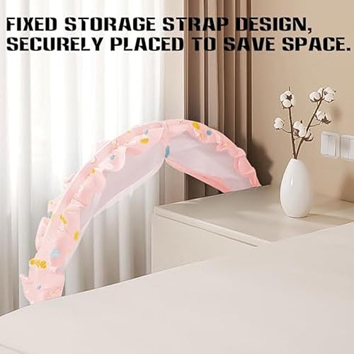 Miniatura 6 de Mosquiteros para Cunas de Bebes, Mosquitera plegable portátil para cochecito, cunas plegables transpirables sin fondo, red para cuna refugio solar