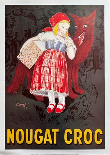 Poster déco Nougat Croc 50X70 cm pour habiller un grand mur vide facilement