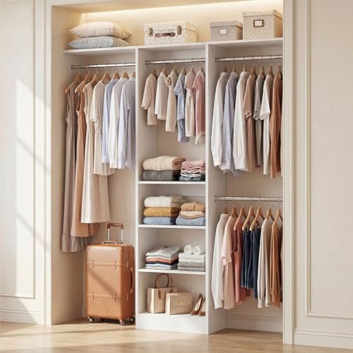 Cyclysio 4FT Small Closet Organizer System