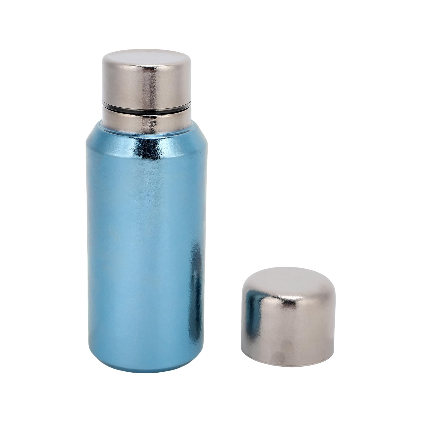 Botella de Infusor de té con Botella de Agua Aislada con Diseño de Vacío de Doble Capa para Viajes y Senderismo 380ml Pure Ti (#2)