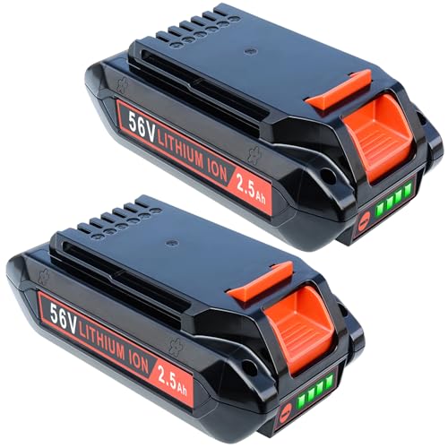 DTK Battery Replacement for Echo Eforce 56V 2.5Ah Lithium Ion Battery 2 Packs