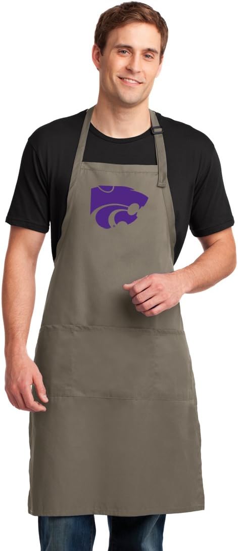 Broad Bay K-State Apron Large Premium Mens Womens Kansas State Logo Gift Idea