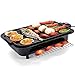 Produktbild DIDIOI Elektrischer Smokeless Indoor Grill, Temperaturregelung, 2 Layer Elektrogrill Non-Stick Tragbare Küche BBQ-Grill-Maschine Smokeless Elektroherd Strom Carbon-Dual-Purpose