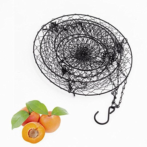 3-Tier Hanging Basket, Storage Organizer For Fruits,Vegetables, Accessory,Perfer For Kitchen And Bathroom #TOP4