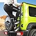 Protective Frames Compatible for Suzuki Jimny JB74 2019+ Car Rear Door Tailgate Ladder Accessories Compatible for Suzuki Jimny 2019 2020