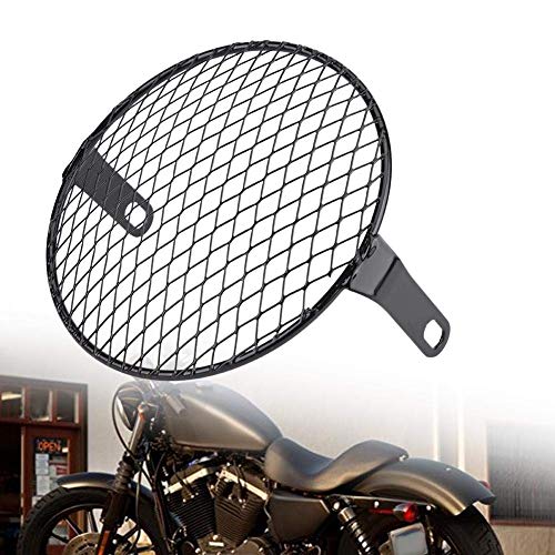Grille de phare de moto KIMISS oblique pour protéger l'optique des chocs