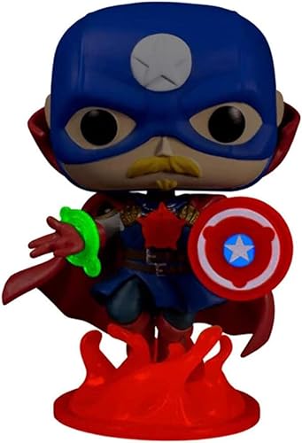 Miniatura 3 de Pop! Funko - Juego de 3 fundas acrílicas exclusivas de Marvel Infinity Warps GITD de Soldier Supreme 679, Iron Hammer 680, Arach-Knight 681, LE -679