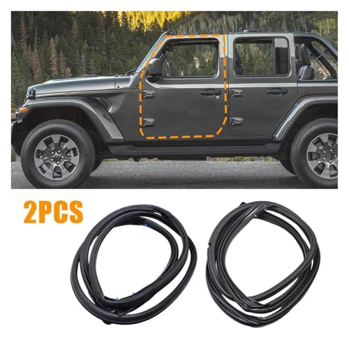 Burlete automotriz de repuesto para Jeep Wrangler JK 2007-2018, ideal para rutas y lluvia 3