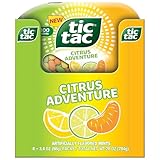 Tic Tac Citrus Adventure Mints, Bulk 8 Pack, Mints On the Go, Bottle Pack, 3.4 oz Each