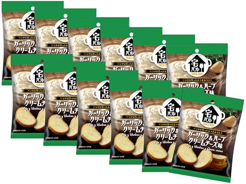 【公式】宅バル ガーリック&ハーブクリームチーズ味 28g×12袋 | おつまみラスク お酒に合う ワインに合う 宅飲み 家飲み スナック菓子 おやつカンパニー