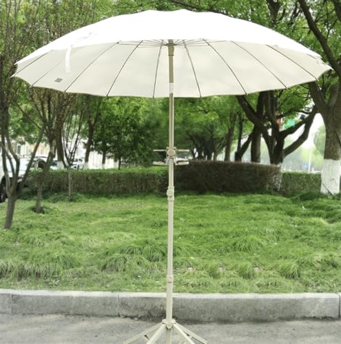 Sombrilla de mesa al aire libre para evitar el calor en jardín y piscina 4