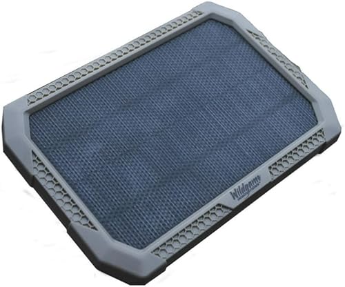 Miniatura 3 de Wildgame Innovations Paquete de batería solar Sol-Pak duradera, panel de energía solar de 12 V, batería recargable y cable aislado de 3 pies,