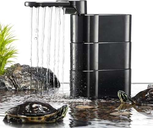 Amazon.com : CHERLAM Turtle Filter, 3 in 1 Water Circulation Filter ...