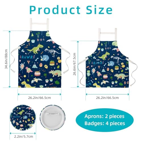 Tablier de cuisine pour nettoyage de la maison pour éviter les taches de graisse - 2