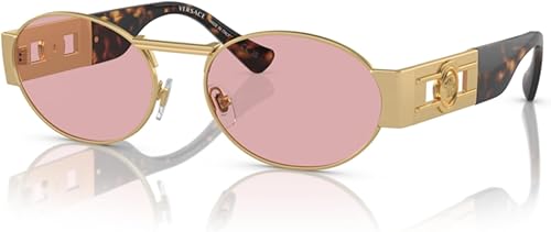 Versace VE2264 Gafas de sol ovaladas para hombre para mujer + paquete con kit de gafas de diseño iWear de cortesía