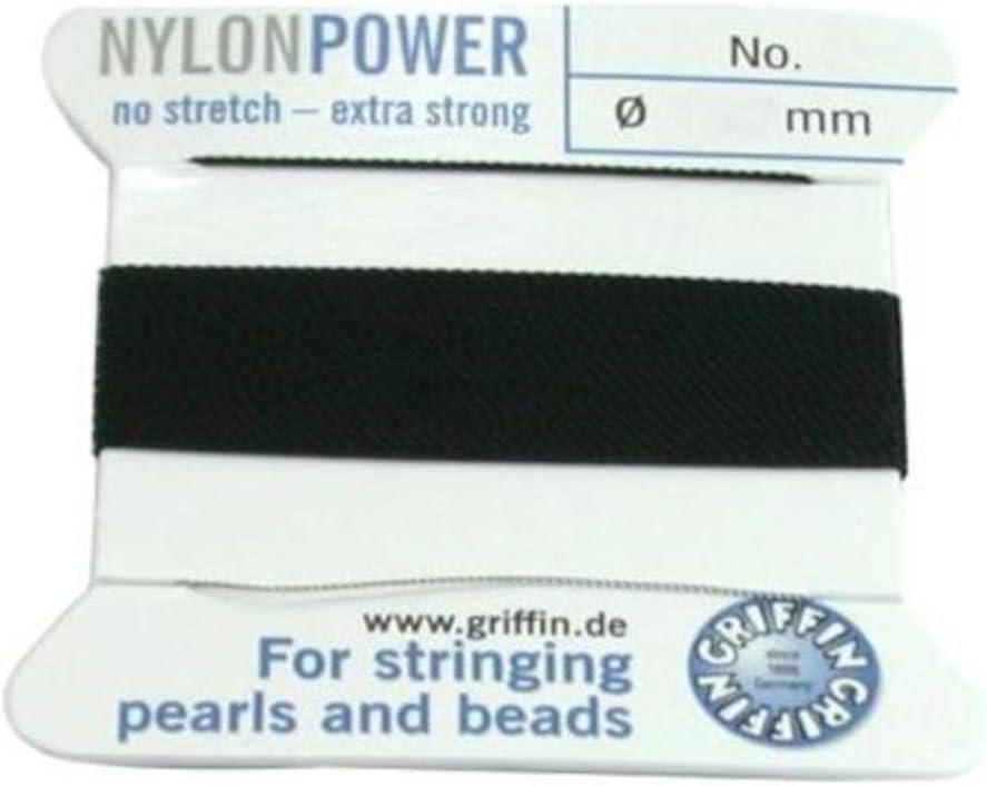 Black Griffin Nylon Bead Stringing Cord 4
