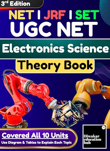 Image of UGC NET Electronic Science Theory Book 2026 Cover All 10 Units with Diagrams, Charts & Tables One Stop Solution to Cover Complete Syllabus Topics By Diwakar Education Hub