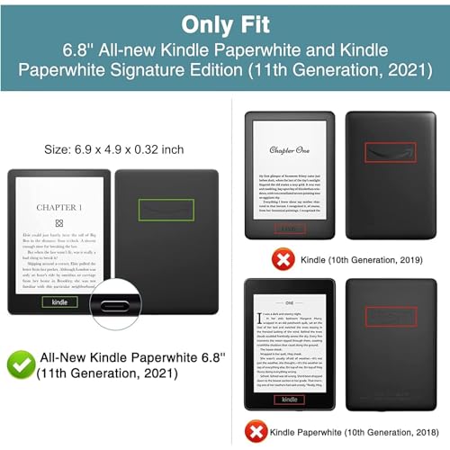 MOKASE for 6.8" Kindle Paperwhite 11th Generation Case 2021 (Model: M2L3EK / M2L4EK) - Image 2