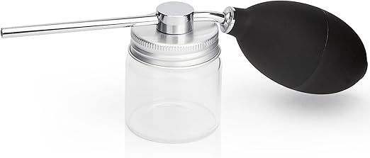 Diatomaceous Earth Powder Duster, Garden Duster Applicator, Puffer Dispenser Spreader to Diatomaceous Earth with Metal Tube, Spray Bottle for Organic Gardening Agricultural Supply