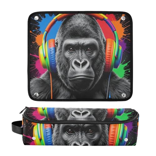 Bolsa de viaje para herramientas de cabello con almohadilla resistente al calor y organizador para planchas, rizadores y alisadores. miniatura 3