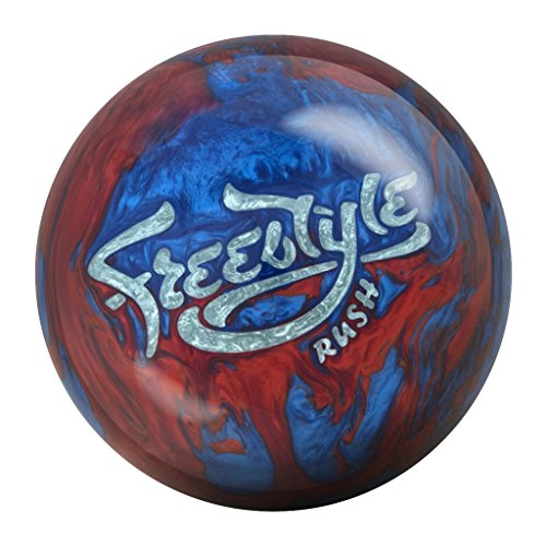 MOTIV Freestyle Rush Bowling Ball Blue/Red Pearl, 16lbs