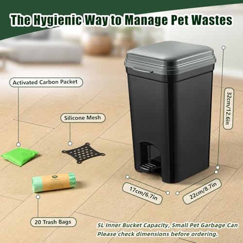 Consejos para Comprar Cubos de basura para exterior - 5 favoritos. 5 Imagen adicional