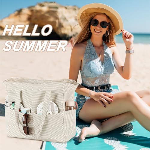 Bluboon Waterproof Tote with Wet Compartment