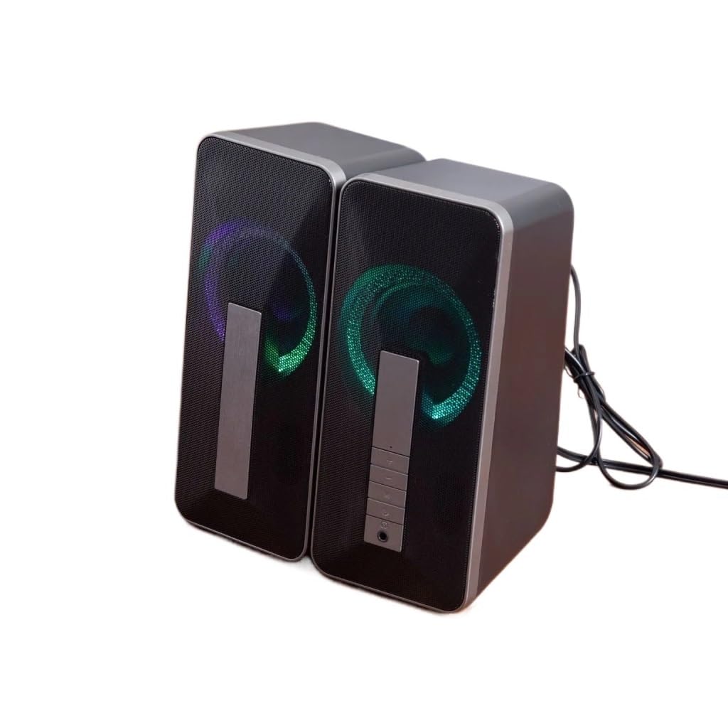 Altoparlante Subwoofer cablato con luce LED Computer desktop domestico Audio for notebook