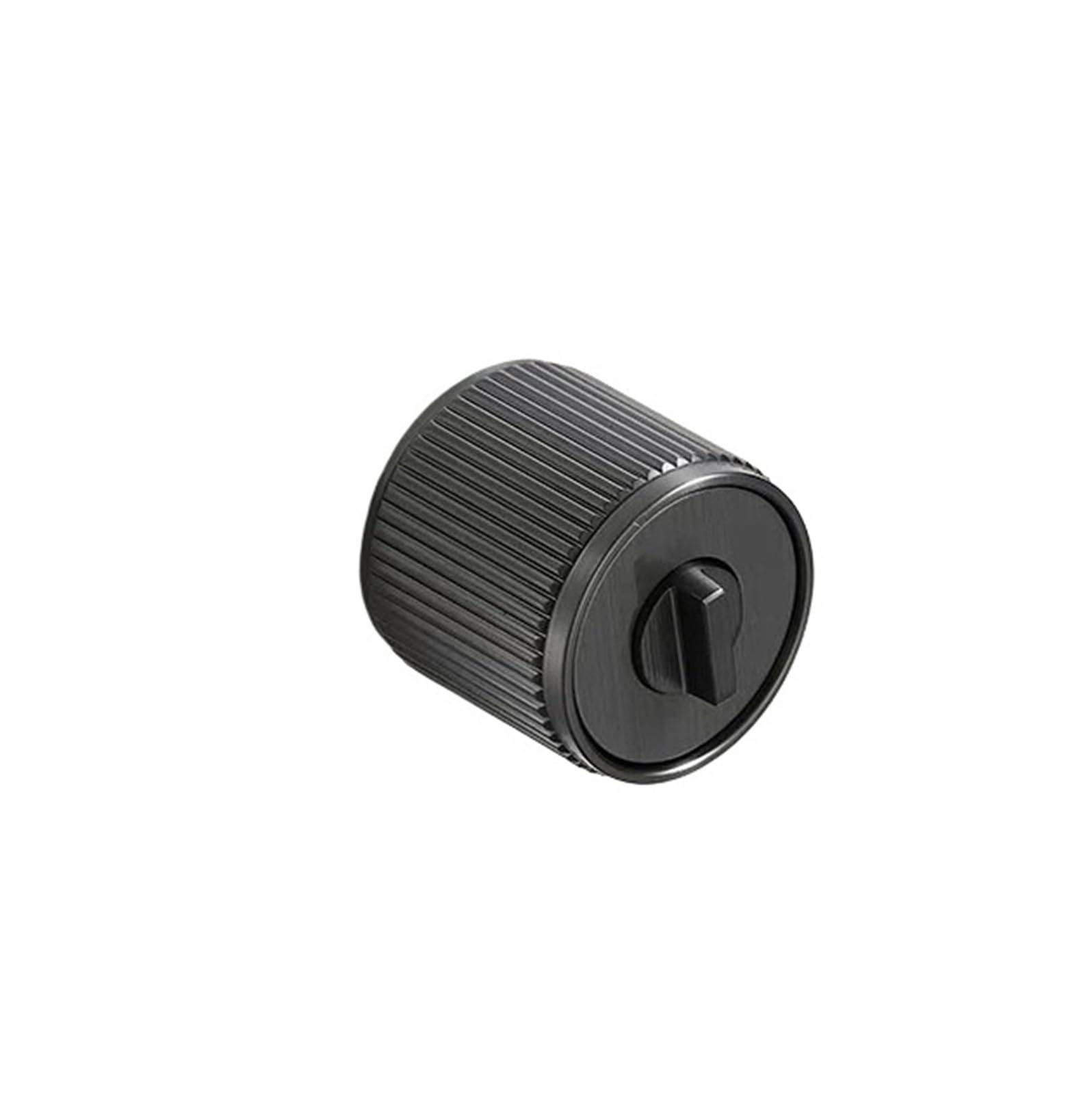 OPTEPYOE Round Ball Magnetic Door Lock Round Handle Silent(Blackwhite)