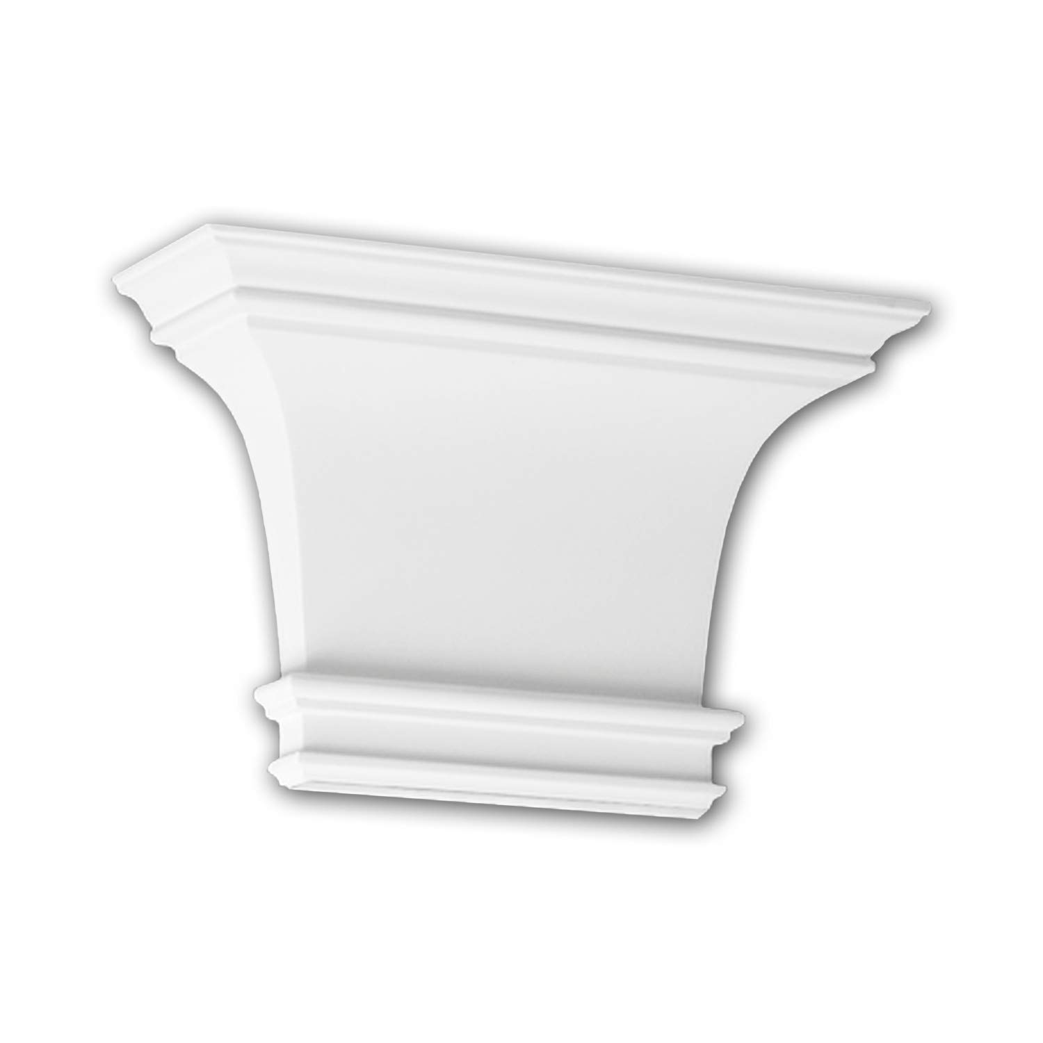 Chapiteau de pilastre Profhome 121003 en mousse de polyuréthane rigide