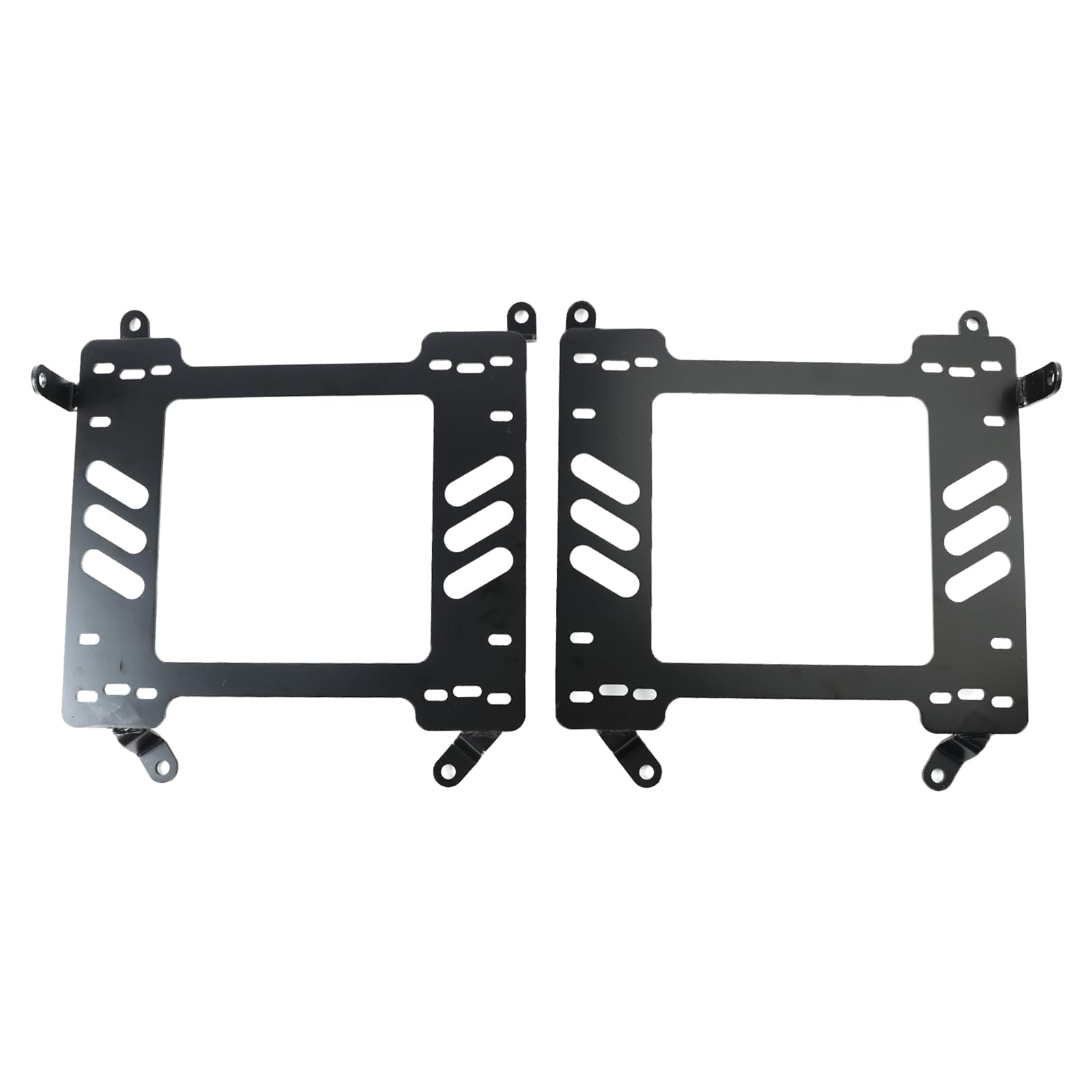 Topteng Pair Heavy Duty 5MM Racing Seat Bracket Adapter for Ford Mustang 2015 - 2022 + Low Mount Racing Seat Bracket
