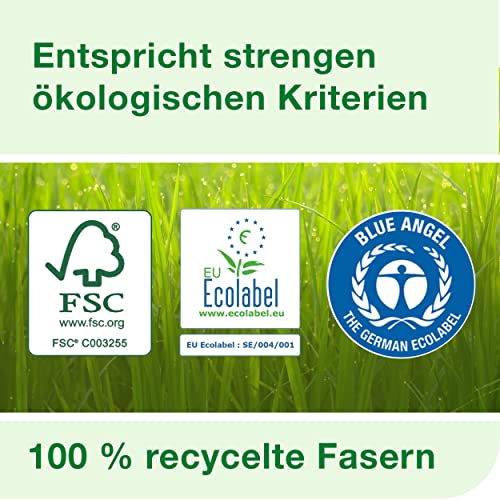 Tork 120776 Kleinrollen Toilettenpapier Universal Qualität für T4 Kleinrollensysteme / 2-lagiges WC-Papier, extra lang und reißfest (30-er Pack), 30 x 400 Blatt
