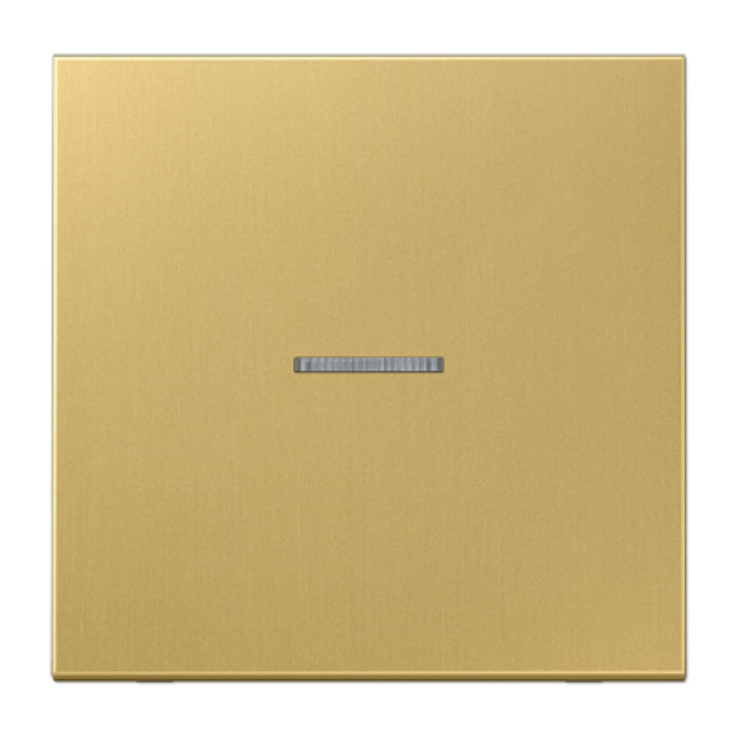 Touche KNX RF 1 phase JUNG ME10911STRFC en laiton classique