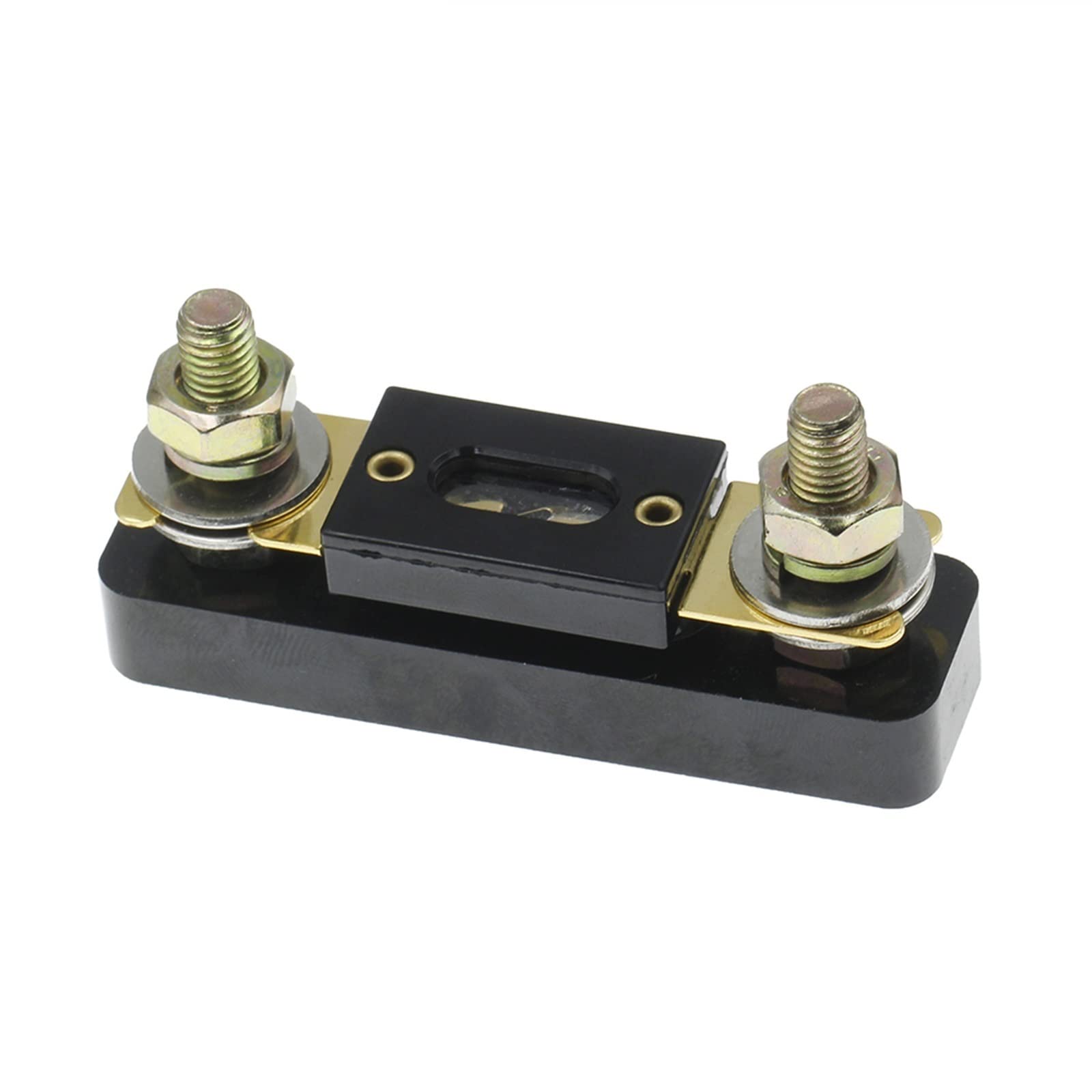 2 PZ Fusibile 60 80 100 120 275 300 400 450A 500 Portafusibile Fusibile Bolt-on Portafusibili for autoveicoli Collegamento Fusibile con Fusibile(3 Holoder Fuse,180A)