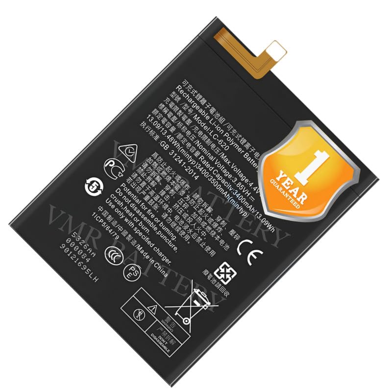 Image of Original LC-620 Battery Compatible for Nokia 6.2 (TA-1187, TA-1198, TA-1200, TA-1201) | Nokia 7.2 (TA-1178, TA-1181, TA-1193, TA-1196) - (3500mAh) - 1 Year Warranty K7