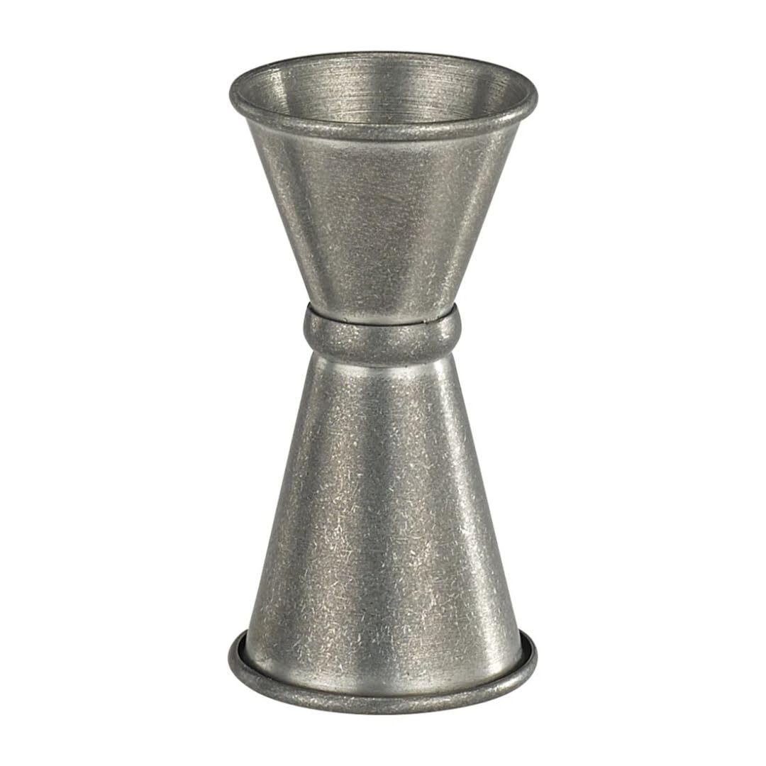 Soro Essentials- 1/2 oz x 3/4 oz Stainless Steel Jigger Crafted Steel - Double Cocktail Jigger Bartending Measuring Jigger Bartender Tools for Shot Liquor Alcohol Home Bar Drink Kitchen