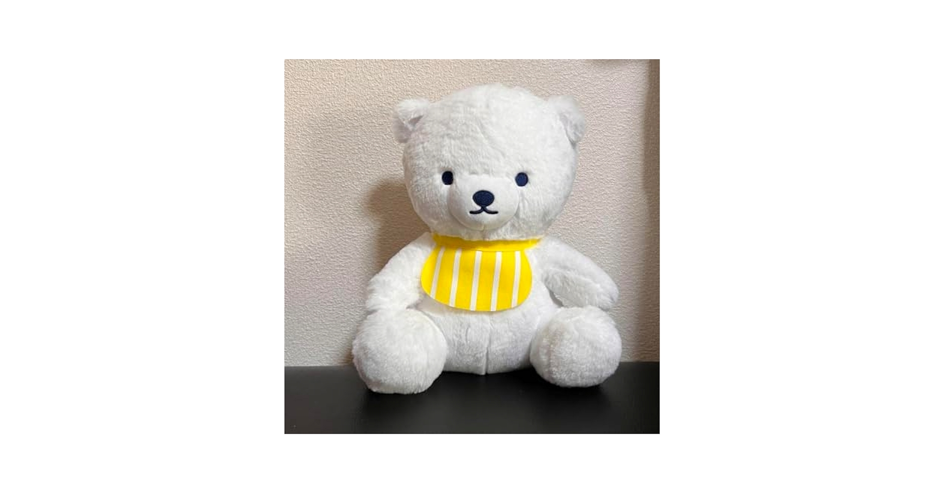 作家　テディベア　しろくま テディベア作家 POCKET BEAR 藤井やすこさんの オープンマウスの