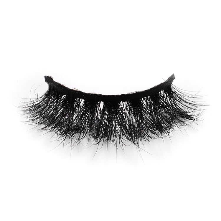 Image of Beauty False Eyelash For Women-Natural & Lightweight Faux Mink Fake Eyelashes /Long Lasting Eye Makeup Lash 5D / Soft & Comfortable Black Reusable Cat Eye Lashes -Fluttery & Wispy (Amore)