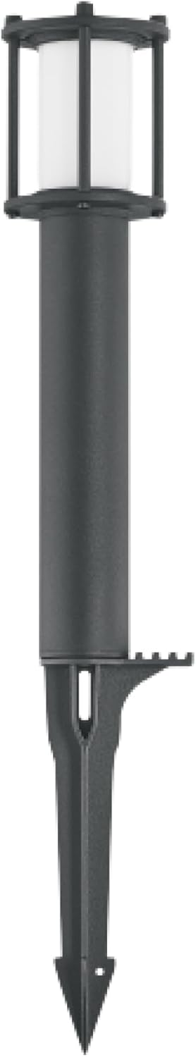 KASTLITE 1.4W 100LM LED Bollard Path Light with Black Finish for Pathways, Gardens and Yards | 12V Soft White 3000K Integrated LED Outdoor Landscape Path Light | IP65 Waterproof | Single Unit