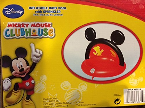 mickey mouse inflatable baby pool