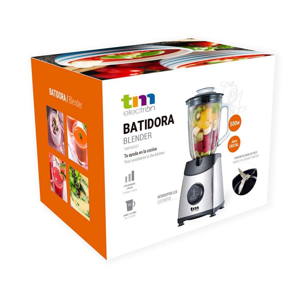 BATIDORA JARRA CRISTAL 500W TME