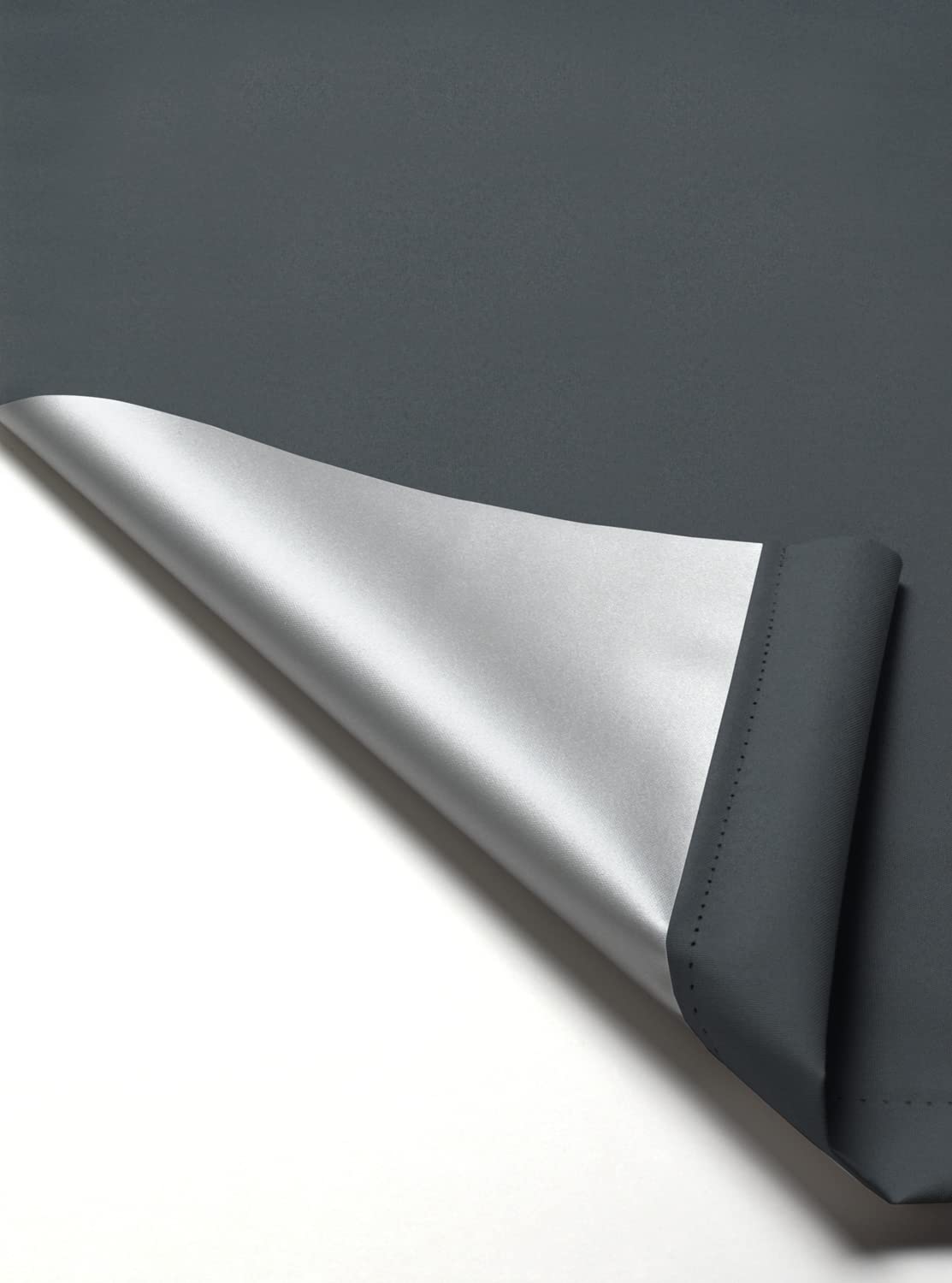 Deco Company, Tenda a Rullo Termica, con Rivestimento Termico, Montaggio a Incastro, Altamente Riflettente, Risparmio Energetico, Oscurante, Materiale di Montaggio Incluso, Antracite, 45 x 150 cm