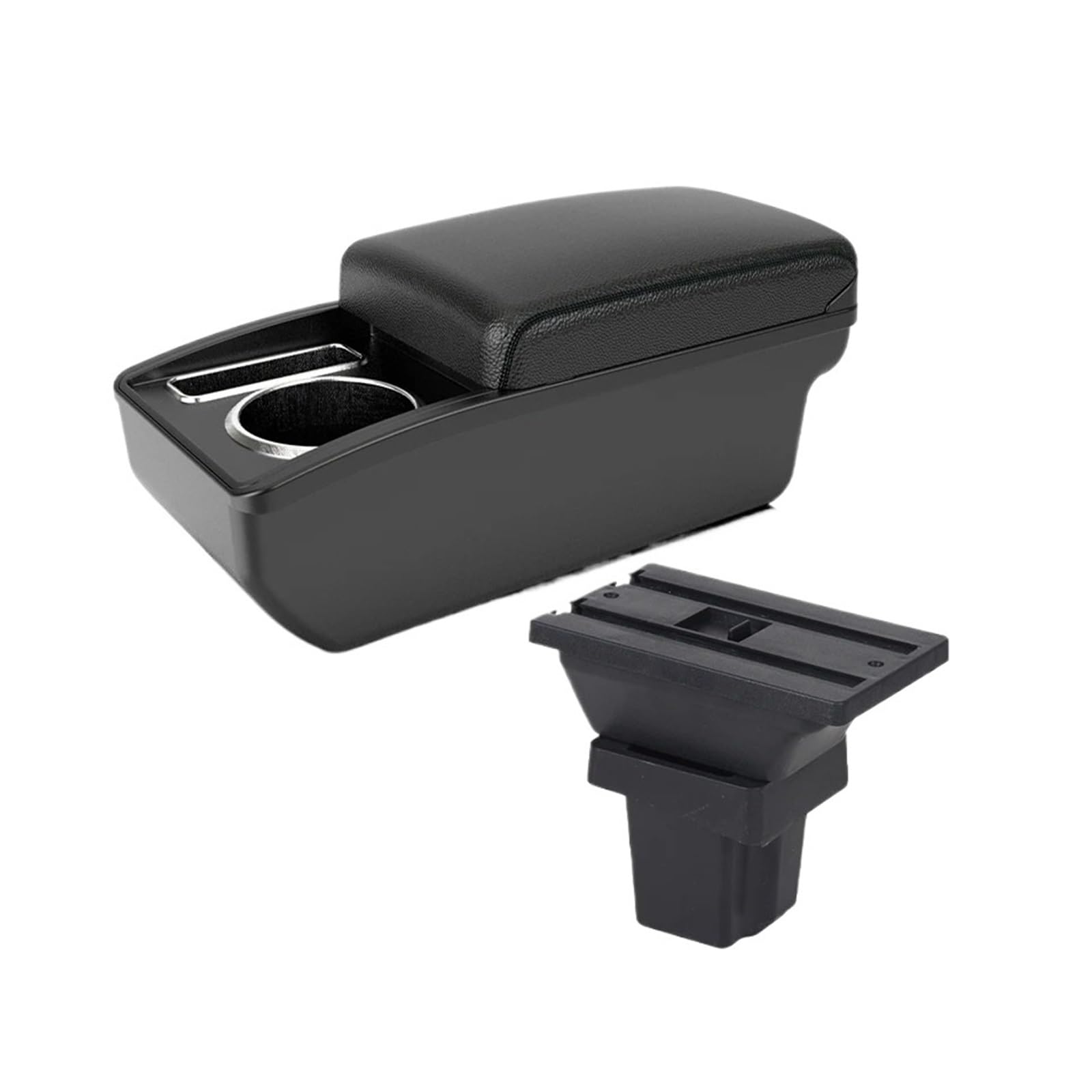 Umdjju A2 Black Line No Usb For Chevrolet For Trax For Tracker 2015 2016 2017 2018 Armrest Box Center Console Modified Car Storage Accessories Car Centre Console Armrest Box(A2 Black Line No Usb)
