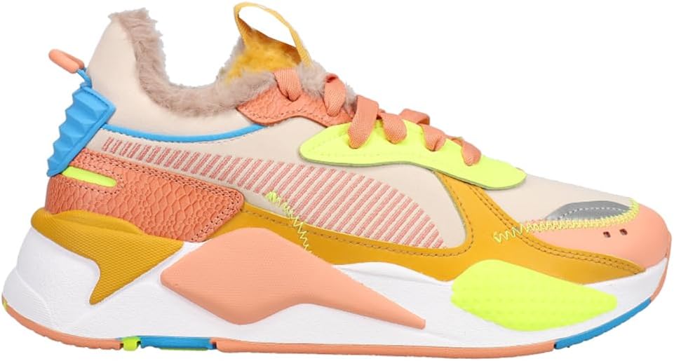 PUMA Womens Rs-X Cuddle Lace Up Sneakers Shoes Casual - Beige - Size 6.5 M