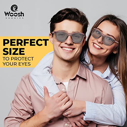 Image of Woosh Polarized Lightweight Sunglasses for Men and Women -Unisex Sunnies for Fishing Beach Running Sports and Outdoors