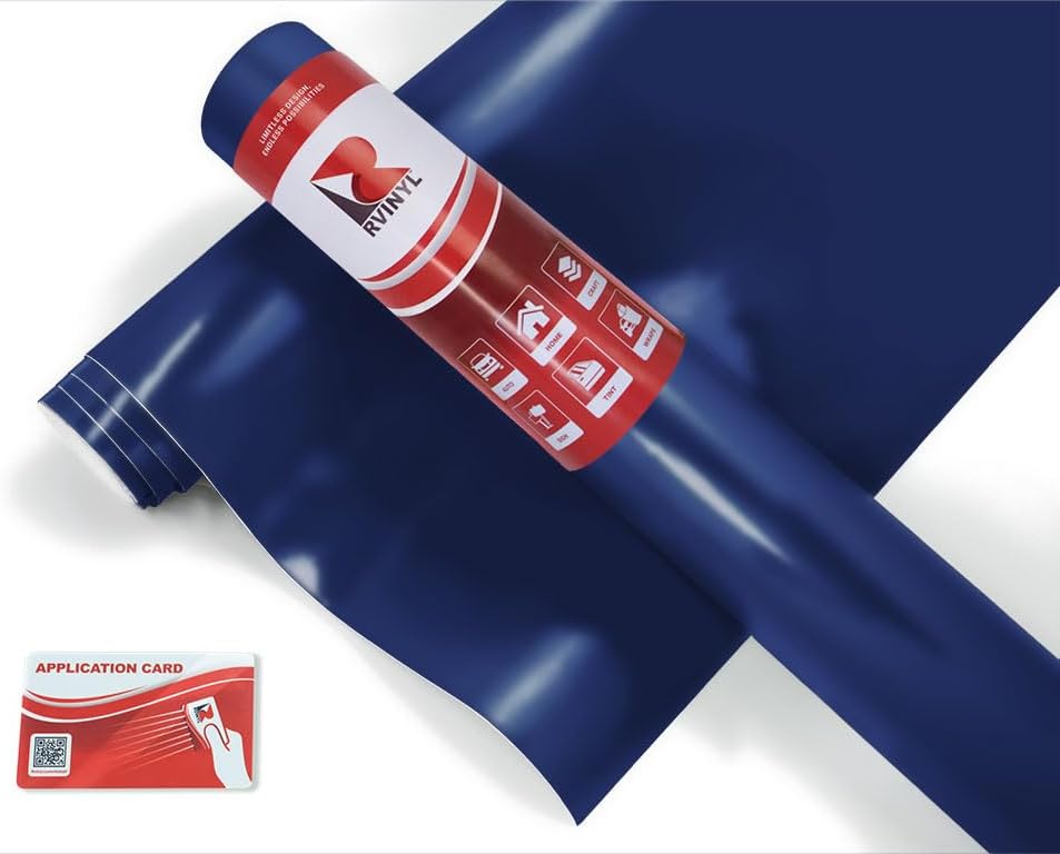 ORACAL 8800 Midnight Blue 591 Translucent Cast Film 2ft x 5ft Vinyl Film Sheet Roll - for Cricut, Silhouette Cameo, Craft and Sign Cutters